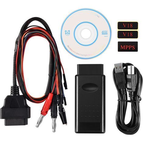 MPPS V18 MAIN+ TRICORE + MULTIBOOT mit Tricore-Kabel-Explosionserkennungswerkzeug (1/5)