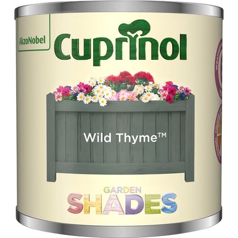 Cuprinol Garden Shades Tester Paint Pot - 125ml - Wild Thyme