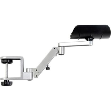 Support D'ordinateur en Alliage D'aluminium Argenté Ergonomique Repose-poignet Réglable pour Bureau et Accessoires PC Portable (1/5)