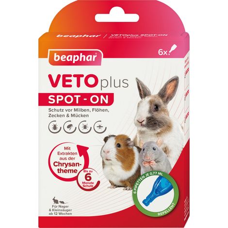 Beaphar VETOplus Spot-On für Nager & Kleinsäuger (1/5)