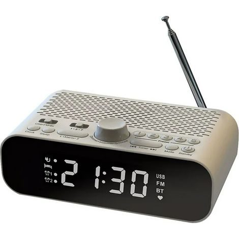 Radio Réveil - Réveil Numérique avec Radio et Horloge Digitale (1/5)
