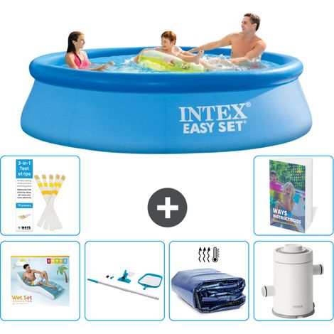 Intex Piscine Easy Set Ronde - 305x76 cm - 7-pièces S96 (1/5)