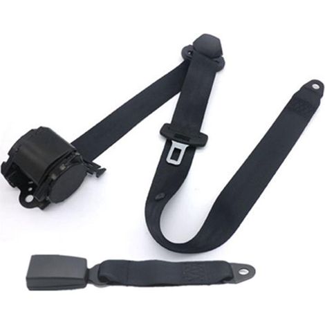 Ceinture de sécurité auto universelle réglable, ceinture 3 points télescopique pour siège de voiture, accessoire véhicule voyage (1/5)