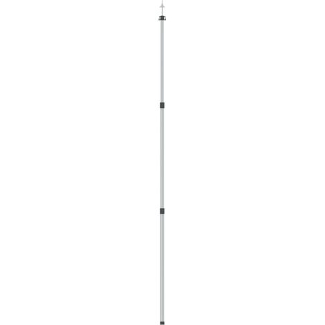 Teleskopischer Abspannmast mit einer Länge von 102-260 cm aus Aluminium
