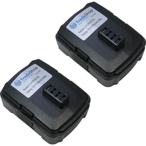 Hochleistungs Li-Ion Akku 12V / 1500mAh ersetzt Ryobi 130503001 130503005 BPL1220 CB120L für Ryobi BID1201 CAH120LK CD100 CK212DA CKF120LM CR1201 CS1201 HJP001 HJP002 HP612K LSD1201 CHL12K (1/4)
