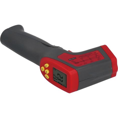 Thermomètre infrarouge portatif haute précision 550°C pour usage industriel (1/5)