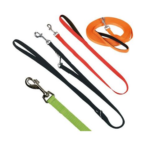 Laisses et longes pour animaux en nylon - Couleur Rouge - X Modèle Laisse de travail