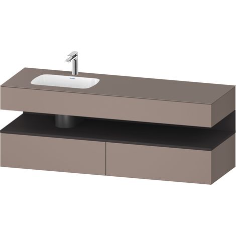 Duravit Collection One lavabo empotrado con base de lavabo (1/2)