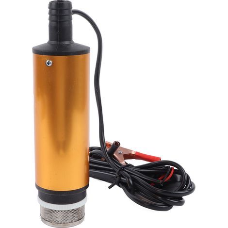 24-V-Kraftstoffförderpumpe aus Aluminiumlegierung, selbstansaugend und effizient, elektrische Dieselpumpe für Autos und Boote. (1/5)