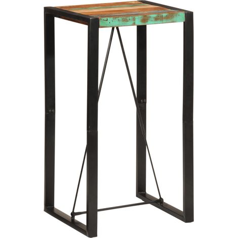 Bartisch 60x55x110 cm Altholz Massiv