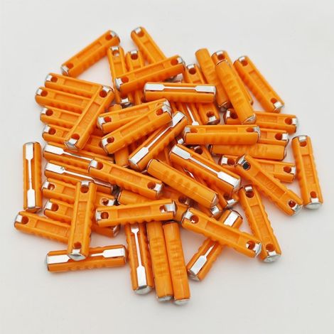 50 x Car Torpedo 10A Fuse Assortment Torpedo Fuse for European Vehicles (1/4)