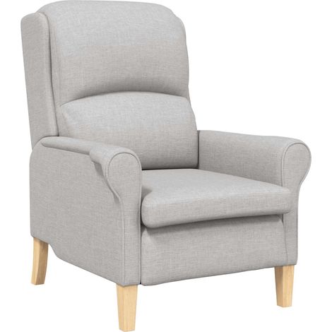Fauteuil relax  Fauteuil Gris nuage tissu (1/5)