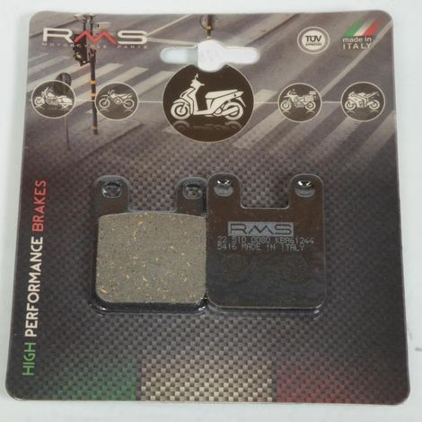Plaquette de frein RMS pour Moto Derbi 50 Senda 2014 à 2015 (1/2)