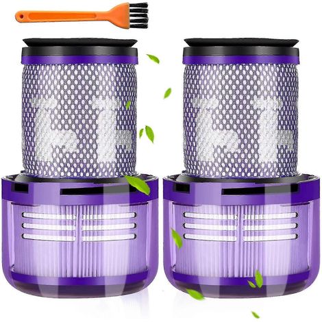Lot de 2 filtres Dyson V12, pour aspirateur Dyson V12 Slim Absolute, filtres HEPA lavables pour Dyson V12 (1/5)