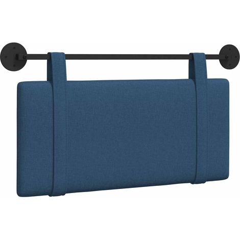 Maison Exclusive - Hängendes Kopfteil Blau Stoff (1/5)