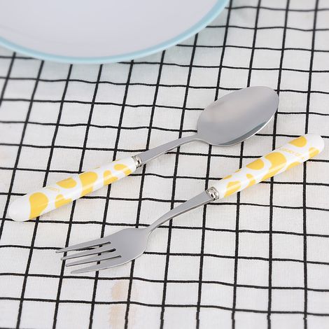 Ensemble de deux pièces de vaisselle pour enfants en céramique et acier inoxydable (1/5)