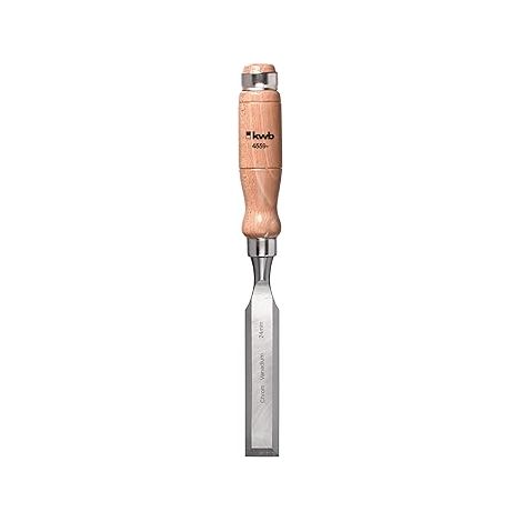 Professioneller Meißel mit 24 mm Holzgriff zum Schnitzen von KWB