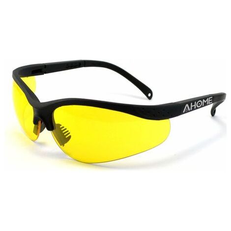 Pair - Lunettes de protection UV pour lampe de poche, avec branches réglables, lunettes anti-éblouissement anti-violet 365-395nm (1/5)