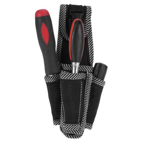 Sac à outils multifonctionnel pour électricien, pochette de ceinture, support de rangement pour ceinture, noir