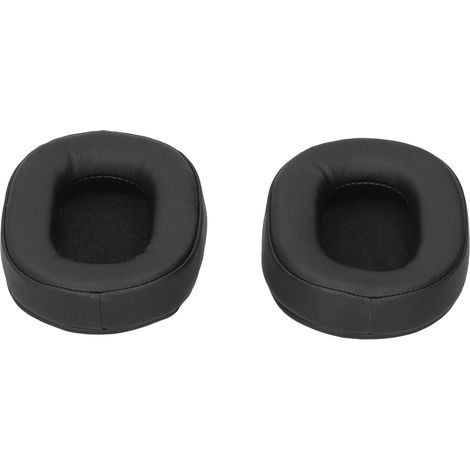 Housse de coussinets en mousse à mémoire remplaçable pour casque ATH-MSR7, M50X, M20, M40, M40X (Noir) (1/5)