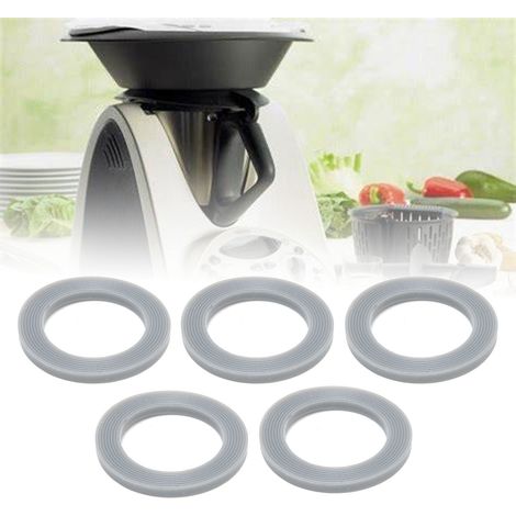 5 pièces Joints de Protection en Silicone pour Blender, Accessoires et Pièces Détachées pour Vorwerk Thermomix TM21 TM31 (1/5)