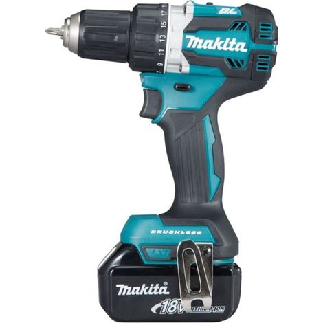 Makita - Akku-Bohrschrauber 18V, 2x 3,0 Ah Akkus, Ladegerät DDF484RFJ (1/5)