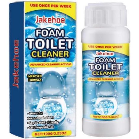 Nettoyant WC en mousse Splash, nettoyant WC en mousse, nettoyant WC à l'oxygène actif (1/4)