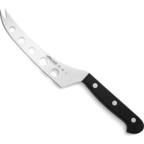 Arcos Coltello per Formaggio in Acciaio Inossidabile Nitrum con Lama da 150 mm – Manico Ergonomico in Poliossimetilene POM, 161 g – Nero, Serie Universal (1/5)