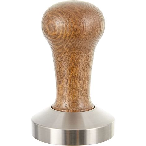 MOTTA 8100/M SMERIGLIATRICE PIANA IN ACCIAIO INOX - CON MANICO IN LEGNO MARRONE A V RITABLE - 58 MM 08100/00 (1/2)