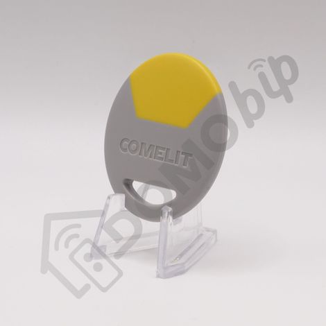 COMELIT IMMOTEC CLE/J – Badge de Proximité VIGIK Jaune pour Contrôle d'Accès – Programmation par le Syndic (1/5)