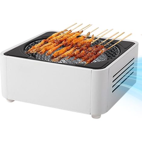 Barbecue portable au charbon de bois - Mini barbecue de table Idéal pour la maison, le camping, le jardin et les voyages (1/5)