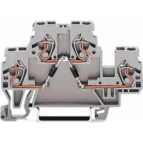 [NEUWERTIG] Wago 870 541/281 490 Doppelstock Diodenklemme 5 Mm Zugfeder Reihenklemmen Diode B-Ware