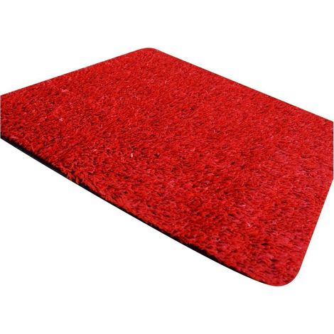 Césped Artificial ColorGrass 10mm Rojo - Rollos Resistente a la Intemperie - fácil instalación Rollo: 2x30 metros - (1/5)