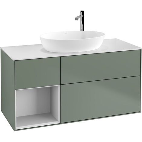 Villeroy & Boch F941MTGM Meuble sous-lavabo Finion F94 (1/2)