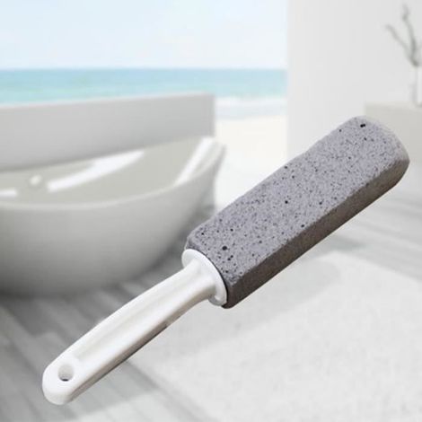 Tbest Nettoyant pour cuvette de toilette en pierre ponce 2 pièces pierre ponce nettoyant pour cuvette de toilette efficace brosse (1/4)