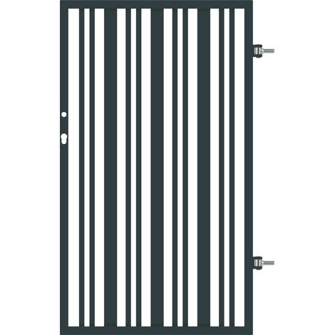 Polbram Einzeltor Berta 120 universal 90 x 120 cm verzinkt anthrazit