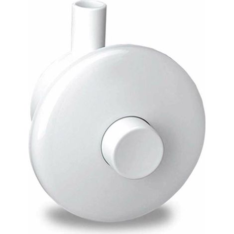PULSANTE PNEU A PARETE PER MONTAGGIO INCASSO Misura: Bianco (1/3)