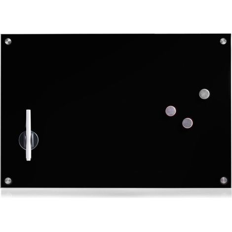Magnetische Glastafel MEMO + 3 Magnete im Set, 60x40 cm, ZELLER