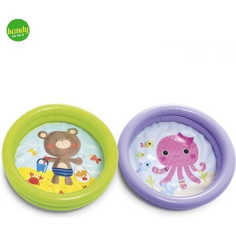 Intex Piscina per Bambini Animaletti (61x15cm) Art. 59409 - Confezione 1 Pezzo (Colori Assortiti) - Piscine (1/5)