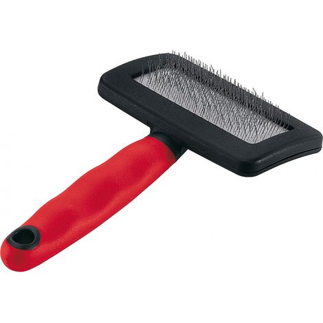 HAARKARDIERBÜRSTE FÜR HUNDE UND KATZEN Größe M - cm 16x9,8x3,3h
