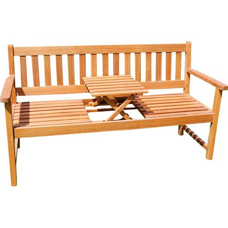 Gartenbank Akazie 157 cm 3-Sitzer Sitzbank LAURA (1/3)
