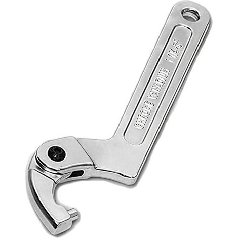 Clé à Crochet réglable en Chrome Vanadium Outil clé en C 32-76 mm - 8 pouces-