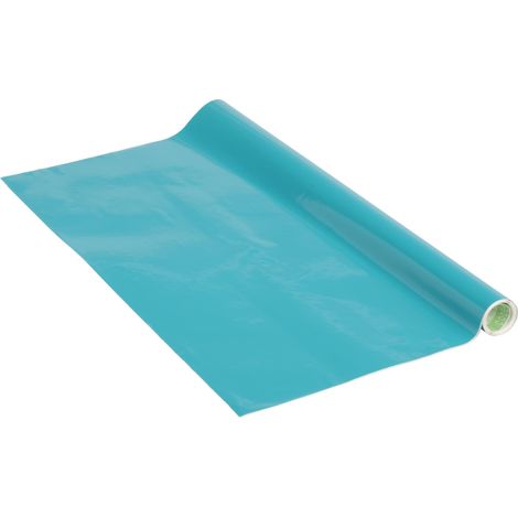 Film adhésif Meuble Bleu océan, 67,5 cm x 2 m, résistant Chaleur (1/5)