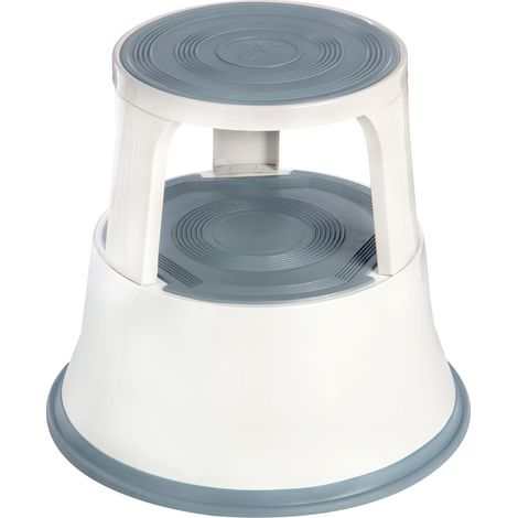 Premier Housewares 2 Tier White Step Stool (1/4)