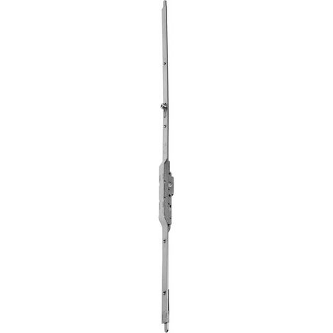 Ferco – Crémone bi-directionnelle recoupable 600 à 850 mm – Verrouillage efficace pour portes et fenêtres – Poids 250 g – Référence G-20465