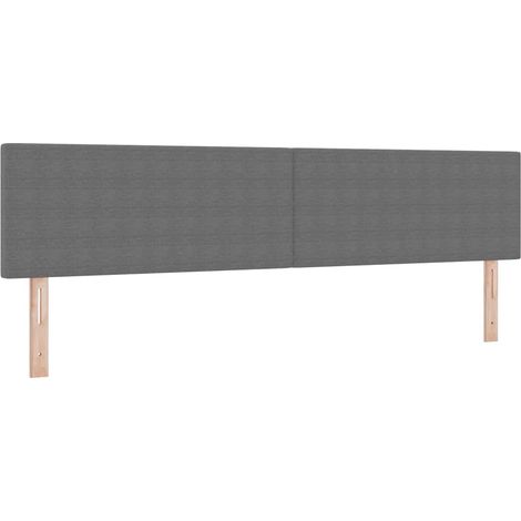Maison Exclusive - Testiera Grigio chiaro 200 cm Tessuto in Cords