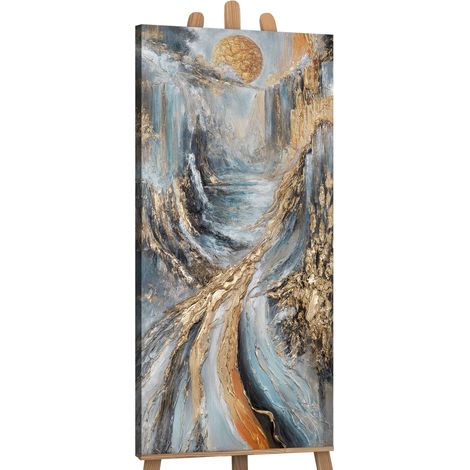 Gemälde Ruf der Höhe auf Keilrahmen 115x50 cm (1/5)