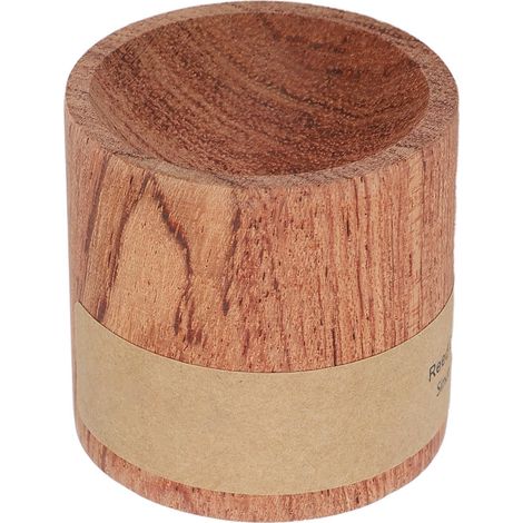 Diffuseur d'huiles essentielles en bois cylindrique pour maison, aromathérapie, yoga, méditation, entraînement, 4 cm, élégant et naturel. (1/5)