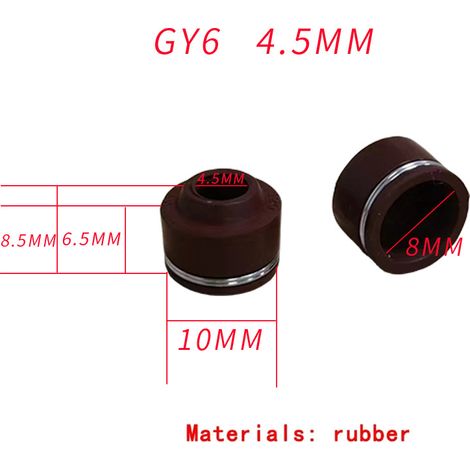 Oil seals for motorcycles of types GY6, 150, CG125, YZ125, BAJA100, AN125 and BM15.