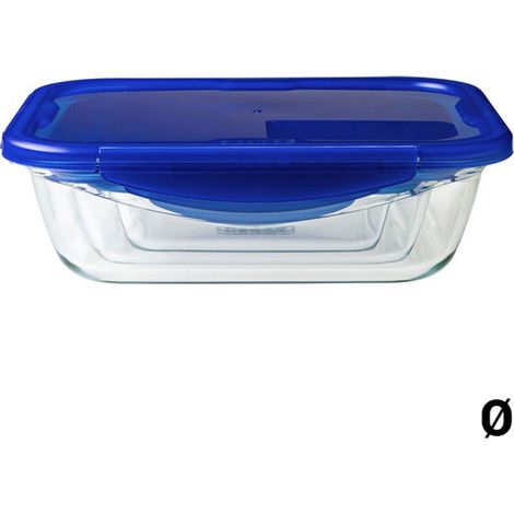 Fiambrera Pyrex Cook & Go Transparente Vidrio de Borosilicato 1,7 l - 24 x 18 cm 3426470275064 S2700418 Pyrex (1/4)